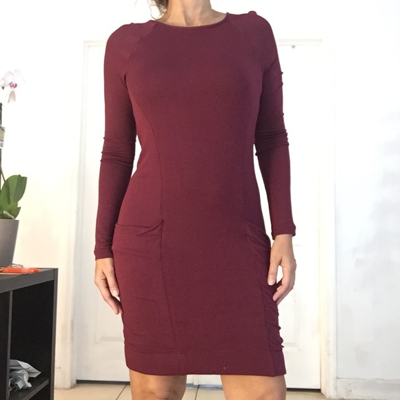 BCBGMaxAzria Dresses & Skirts - BCBG MAXAZRIA Burgundy Dress